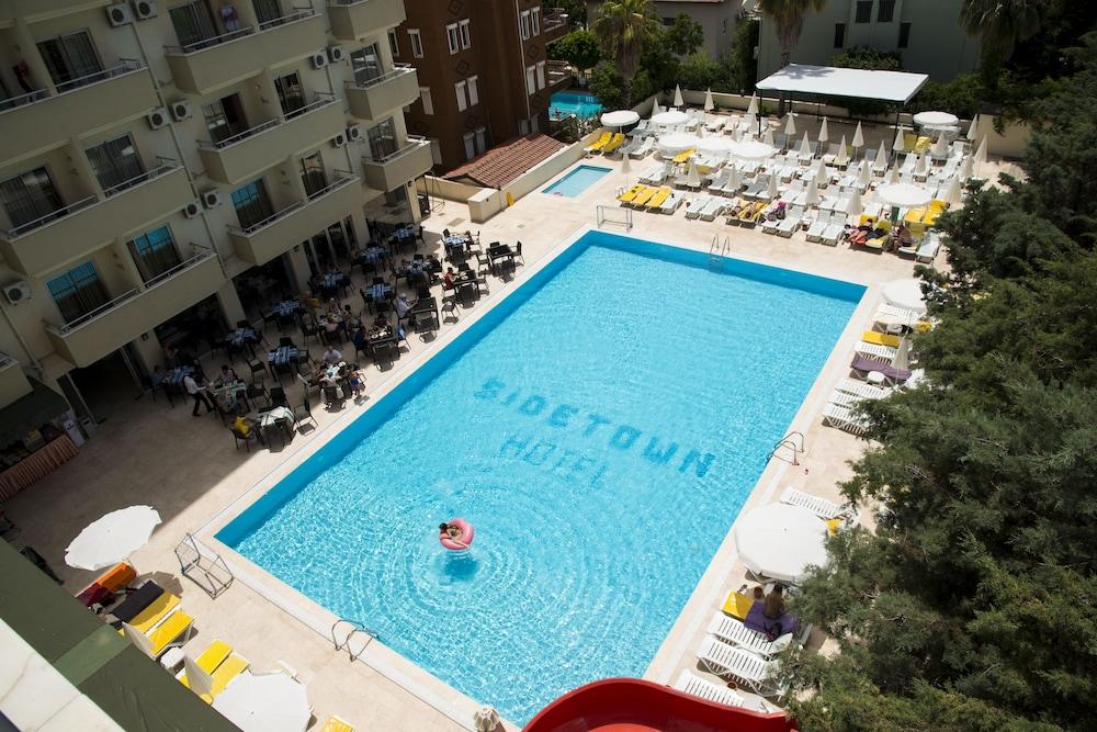Sunbeach Hill Hotel Sidé Extérieur photo