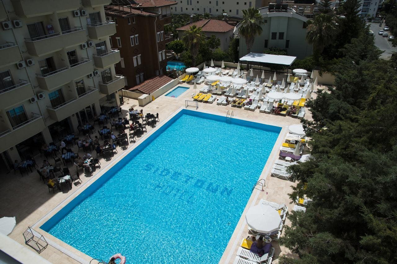 Sunbeach Hill Hotel Sidé Extérieur photo